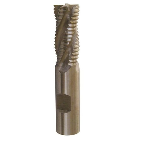 Roughing End Mill, NonCenter Cutting, Series DWC, 2 Diameter Cutter, 412 Overall Length, 2 Ma